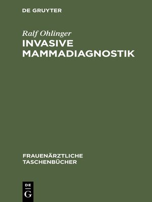 cover image of Invasive Mammadiagnostik
